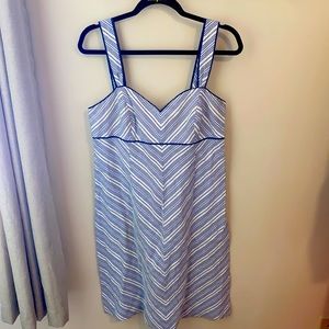 Lily pultizer striped dress size 12